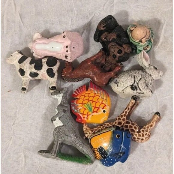 Animal Beads Buddha Mixed Lot For Jewelry DIY Crafts Rabbit Wood Fish Kangaroo - Picture 11 of 16